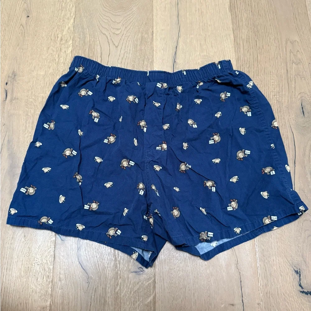 Set of Three Assorted Men’s Size Large Boxer Shorts in Funny Patterns